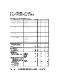 浏览型号TEA1062AN的Datasheet PDF文件第5页