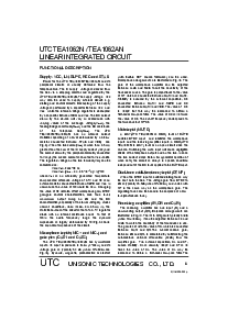 浏览型号TEA1062AN的Datasheet PDF文件第6页