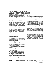 浏览型号TEA1062AN的Datasheet PDF文件第7页