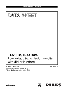 浏览型号TEA1062AT的Datasheet PDF文件第1页