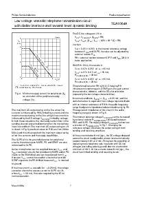 浏览型号TEA1064A的Datasheet PDF文件第7页