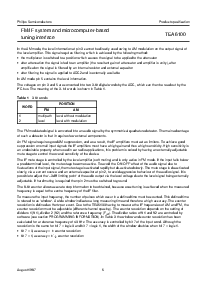 浏览型号TEA6100的Datasheet PDF文件第6页