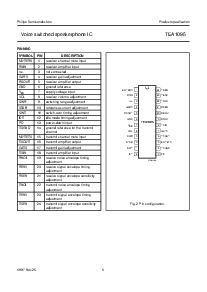 浏览型号TEA1095的Datasheet PDF文件第5页