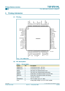 浏览型号TEF6701HL的Datasheet PDF文件第6页