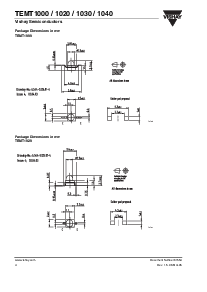 浏览型号TEMT1000的Datasheet PDF文件第4页
