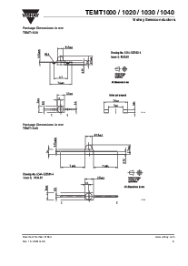 浏览型号TEMT1000的Datasheet PDF文件第5页