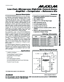 浏览型号MAX4373TEUA的Datasheet PDF文件第1页