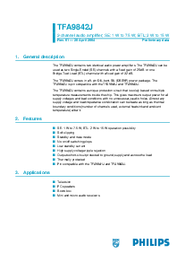 浏览型号TFA9842J的Datasheet PDF文件第1页