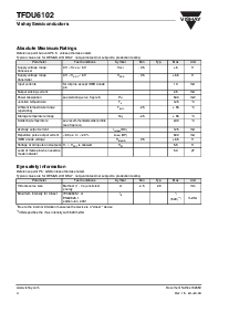 浏览型号TFDU6102的Datasheet PDF文件第4页