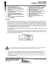 浏览型号TFP201PZP的Datasheet PDF文件第1页