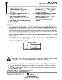 浏览型号TFP401PZP的Datasheet PDF文件第1页