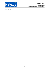 浏览型号TH7108的Datasheet PDF文件第9页