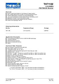 浏览型号TH71102的Datasheet PDF文件第1页