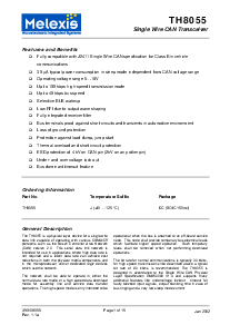 浏览型号TH8055的Datasheet PDF文件第1页