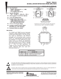浏览型号THS4011CD的Datasheet PDF文件第1页