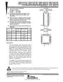 浏览型号TIBPAL16L8-25CN的Datasheet PDF文件第1页