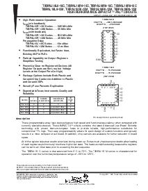 浏览型号TIBPAL16L8-10CN的Datasheet PDF文件第1页