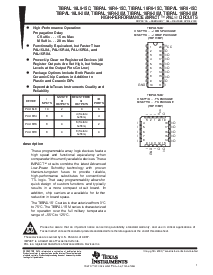 浏览型号TIBPAL16L8-15CFN的Datasheet PDF文件第1页