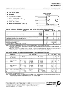 浏览型号TIC253M的Datasheet PDF文件第1页