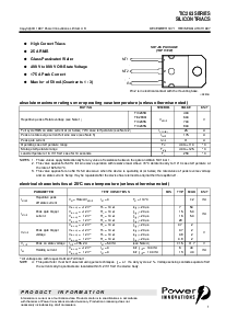 浏览型号TIC263S的Datasheet PDF文件第1页