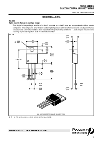 浏览型号TIC126N的Datasheet PDF文件第5页