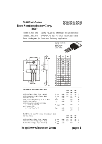 浏览型号TIP102的Datasheet PDF文件第1页