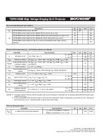 浏览型号TISP61089BDR-S的Datasheet PDF文件第3页