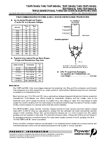 浏览型号TISP7400H3SL的Datasheet PDF文件第1页