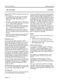 浏览型号TJA1020的Datasheet PDF文件第6页