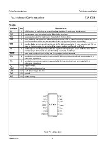 浏览型号TJA1054的Datasheet PDF文件第5页