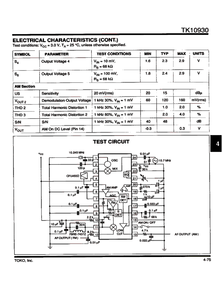 浏览型号TK10930VCBX的Datasheet PDF文件第3页