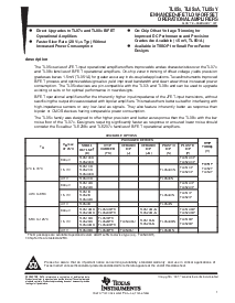 浏览型号TL052的Datasheet PDF文件第1页