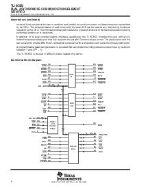 浏览型号TL16C552FN的Datasheet PDF文件第2页