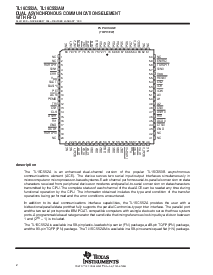 浏览型号TL16C552AFN的Datasheet PDF文件第2页