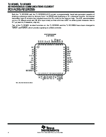 浏览型号TL16C550DRHB的Datasheet PDF文件第2页
