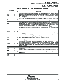 浏览型号TL16C550DRHB的Datasheet PDF文件第9页