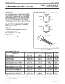 浏览型号TL431AC的Datasheet PDF文件第2页