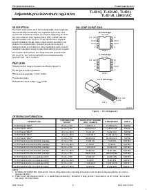 浏览型号TL431CPN的Datasheet PDF文件第2页