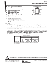 浏览型号TL7700CPW的Datasheet PDF文件第1页