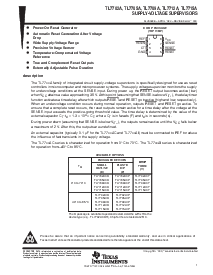 浏览型号TL7705ACD的Datasheet PDF文件第1页