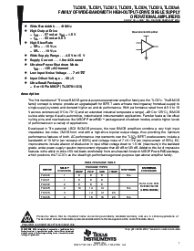 浏览型号TLC074CD的Datasheet PDF文件第1页