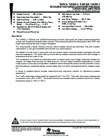 浏览型号TLE2022BMJGB的Datasheet PDF文件第1页