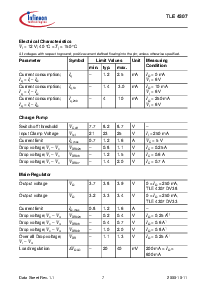 浏览型号TLE 4307 DV33的Datasheet PDF文件第7页