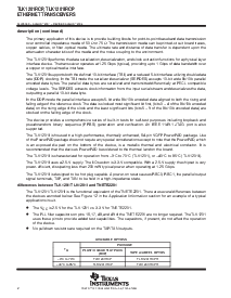 浏览型号TLK1201RCP的Datasheet PDF文件第2页