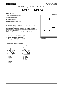 浏览型号TLP372的Datasheet PDF文件第1页