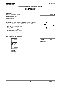 浏览型号TLP3506的Datasheet PDF文件第1页