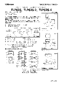 浏览型号TLP626-4的Datasheet PDF文件第1页