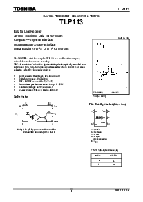 浏览型号TLP113的Datasheet PDF文件第1页