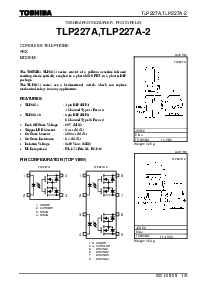 浏览型号TLP227A-2的Datasheet PDF文件第1页