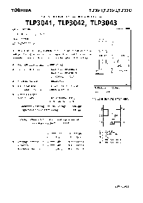浏览型号TLP3041的Datasheet PDF文件第1页